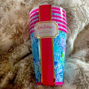 Lily Pulitzer cups